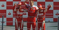 Fernando Alonso, Stefano Domenicali i Felipe Massa - GP Woch